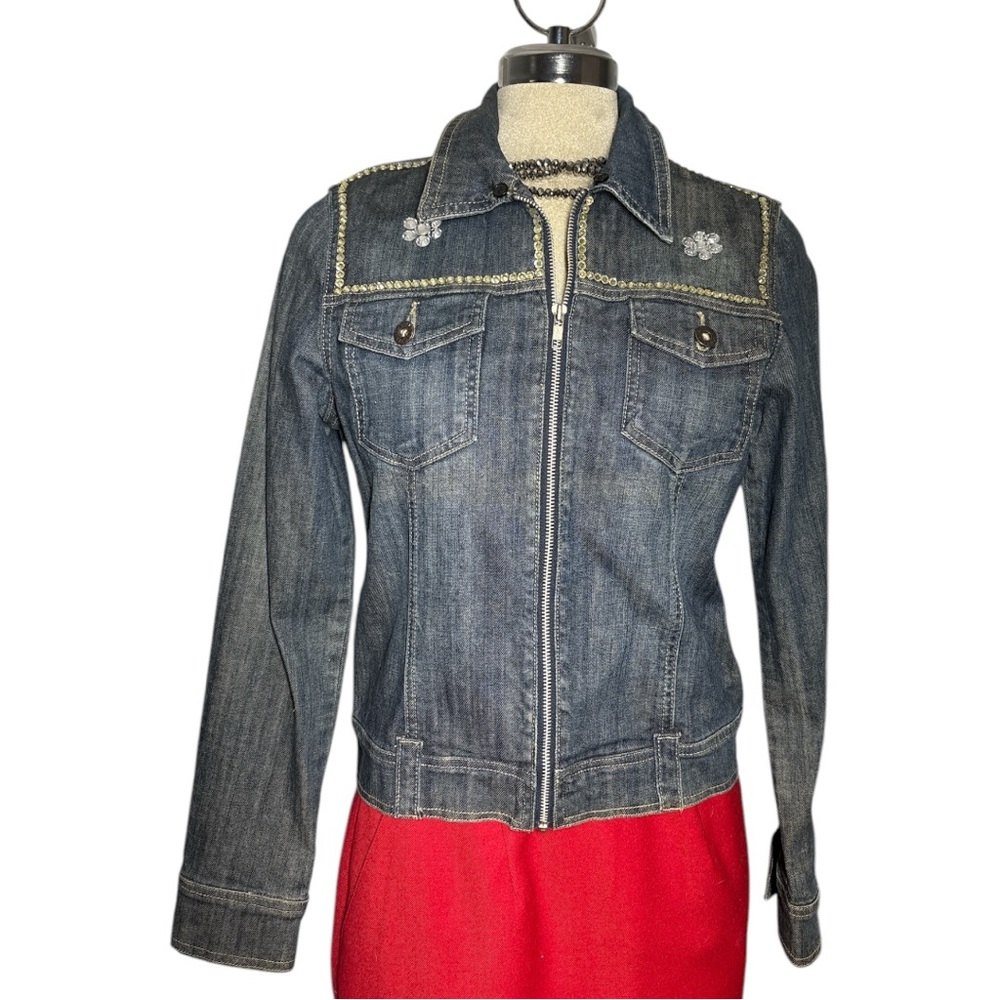 Embellished Denim Jacket - Picture 9 of 13